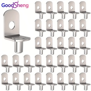 Chân đế đỡ kệ kính bằng sắt cho giá đỡ chốt tủ Thiết kế hiện đại - Product Image 1