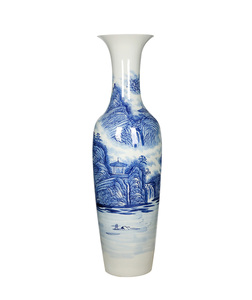 Jingdezhen Home Decors Ceramics Customized <strong>Chinese</strong> Ceramic Floor Flower <strong>Vase</strong> Big Size <strong>Vase</strong> Floor to Ceiling Porcelain <strong>Vase</strong> - Product Image 4