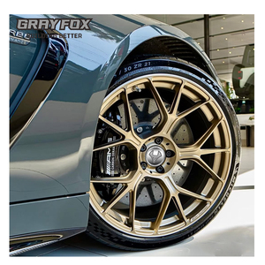 GRAYFOX, coche de carreras personalizado, llantas de cinco radios, 17, 18, 19 pulgadas, 5x112, 5x120, ruedas forjadas para coche de pasajeros, Porsche, Ferrari, BMW, Benz - Product Image 1
