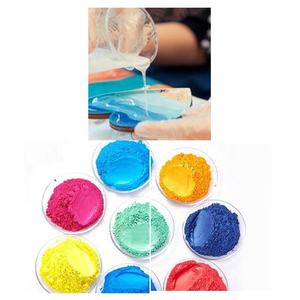 Pigment de peinture d'ombre à paupières de qualité cosmétique en gros poudre de mica pour la teinture époxy Slime Making Art Pearl Powder - Product Image 4