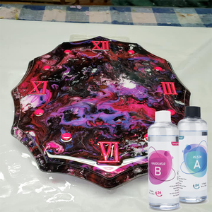 ขายตรงจากโรงงาน ชุดเรซิ่นอีพ็อกซี่ใสไร้ฟอง ขนาด 16 ออนซ์ สำหรับมือใหม่ ราคาถูกที่สุด - Product Image 5