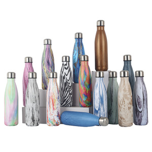 2023 modelo más nuevo pintura de goma 500ml botellas de agua térmicas aisladas de larga duración de acero inoxidable - Product Image 4