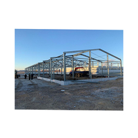 Structure en acier léger hangar à moutons bétail ferme vache Construction hangar