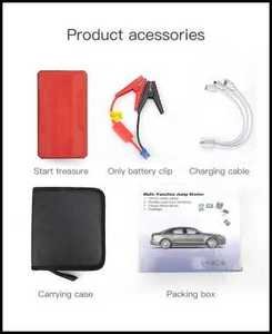 Mini câble de démarrage de voiture Portable 500a, 12V - Product Image 6