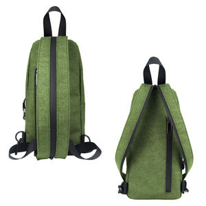 Anti-Theft 2 in 1 Shoulder <b>Backpack</b> Convert Chest Sling Bag Combo Lock Crossbody Sling Safety Bag for Men <b>Women</b> - Product Image 3