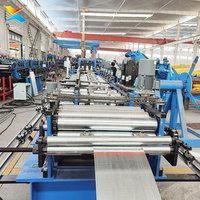 Machine de formage à froid de poutrelles en acier C et U avec commande automatique PLC et servomoteur