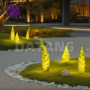 Customized 3d Shoot Led Light Ip65 Waterproof Resin Fiberglass Design Outdoor Wedding Christmas Diwali Ramadan Landscape - Product Image 5