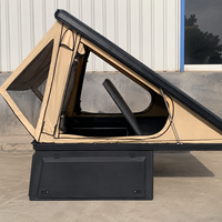 Tente de camping sur toit à une chambre avec tissu Oxford double couche, coque rigide en aluminium pour trois saisons, pour voiture, cabine, voyage en plein air