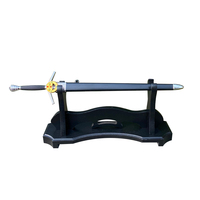 Épée miniature Geralt de 30,5 cm, style jeu The Witcher, en alliage de zinc, modèle de jouet en métal, idéale pour un cadeau de Noël