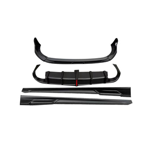 Kit de Carrocería para Automóvil Empow 2021-2024 con Difusor de Parachoques Delantero, Alerón Trasero y Faldones Laterales en Negro Mate para Kits de Carrocería - Product Image 6