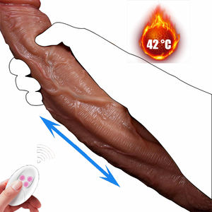 Telescopico figa massaggio pistola masturbazione strumento sessuale giocattoli del sesso anale <span class=keywords><strong>Vagina</strong></span> Dildo vibratori per le donne - Product Image 1