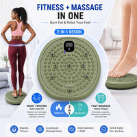 Máquina de Ejercicios Multifuncional, Producto Innovador, Equipo de Fitness, Gimnasio Inteligente Portátil para el Hogar, Tapete de Rehabilitación Pequeño, Tabla Twister