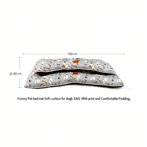 Tappetino per animali domestici Yommy, morbido cuscino per cani e gatti, taglia S M L, con stampa a cartoni animati e imbottitura confortevole - Product Image 2