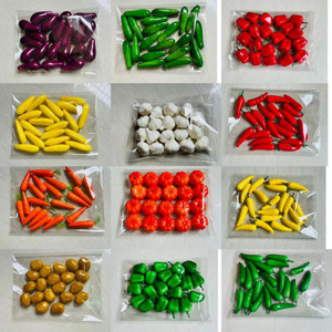 ผู้ผลิตขายส่งแบบจำลองผลไม้จิ๋วเสมือนจริงทำมือ อุปกรณ์ประกอบฉากผลไม้และผัก ของตกแต่งกิ๊บติดผม - Product Image 2