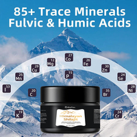 Résine de Shilajit Pur de l'Himalaya en Vrac 30g – Extrait de Racine d'Ashwagandha 100% Original et Résine de Shilajit Ultra Or – Marque Blanche