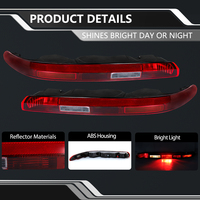 Accessoire automobile de haute qualité avec garantie, lampe LED pour pare-chocs arrière, réflecteur pour Audi Q7 2016 2017 2018 2019 2020 2021