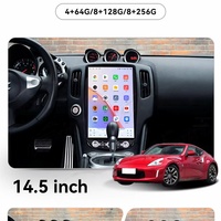 Lecteur Multimédia de Voiture RoadNavi 14,5'' pour Nissan 370Z 2009-2021, Android Carplay GPS Navi 4G 360