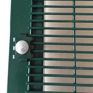 Valla de malla de alambre soldado antirrobo de alta seguridad, alambre de púas para púas, antiescalada, 358 - Product Image 2