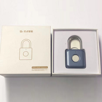 Cadenas intelligent biométrique à empreinte digitale cadenas électronique étanche haute sécurité coloré avec chargement USB