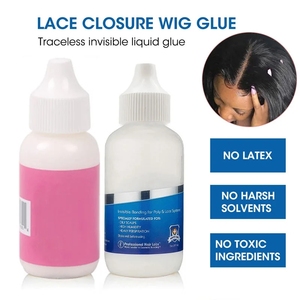 <span class=keywords><strong>Colle</strong></span> Liquide Professionnelle Adhésive pour Perruque Frontale en Dentelle 0.5 OZ 38ml par Bouteille <span class=keywords><strong>Colle</strong></span> Étanche à Forte Tenue pour Perruque - Product Image 5