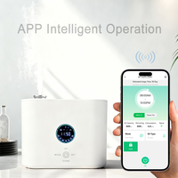 Diffuseur de parfum électrique mural HVAC à grande capacité 600 ml avec technologie de parfum avancée en PP