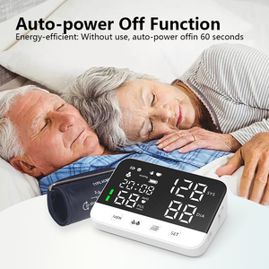 Monitor de presión arterial digital electrónico con LED grande para el hogar, máquina médica automática portátil Bp para la parte superior del brazo, dispositivo electrónico con LED - Product Image 2