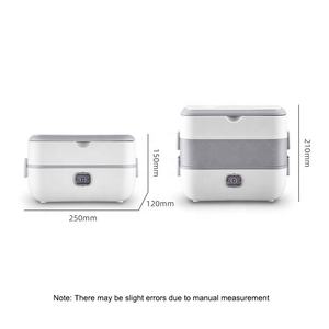 กล่องใส่อาหารกลางวันไฟฟ้าแบบพกพา, กล่องใส่อาหารเก็บความร้อนร้อนร้อนอเนกประสงค์พร้อมถังข้าว - Product Image 2