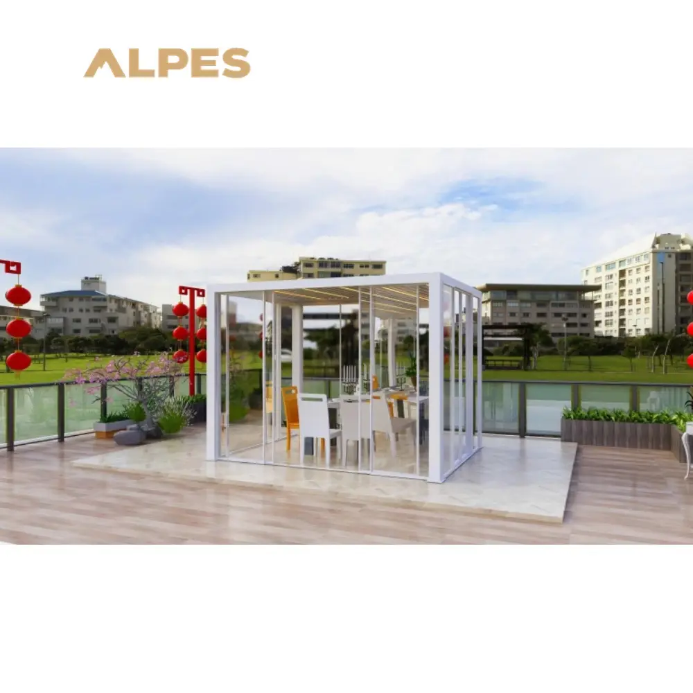 Telecomando impermeabile sistema bioclimatica 3x3 3x4x3 4x3 4x3 gazebo motorizzato automatico tetto pergola esterno in alluminio