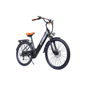 Vélo électrique urbain BC15 avec moteur 250W-500W, batterie au lithium, autonomie de 40 km, roues de 27,5 pouces, 7 vitesses, cadre en acier - Product Image 1