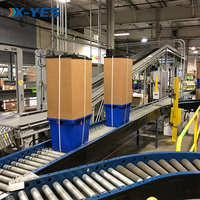 Convoyeur à rouleaux électrique personnalisé gratuit X-YES déchargeant le convoyeur à rouleaux en acier inoxydable