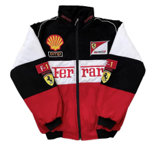 Cappotto invernale da uomo XL Racing Team giacca da ciclismo Set in cotone traspirante ricamato stile Casual per moto - Product Image 5