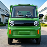 Camion de livraison électrique commercial à 4 roues homologué CEE COC, véhicule à énergie nouvelle de 3500W avec cabine fermée, 25 km/h et 45 km/h