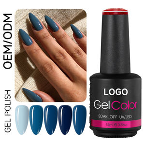 Vernis à ongles gel OEM en gros, couleurs mélangées, longue tenue, haute pigmentation, à retirer par trempage, compatible UV/LED - Product Image 1
