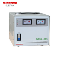 Monophasé AC 120V-230V SVC 5KVA-20KVA Cuivre Servo Moteur Automatique Régulateur De Tension Stabilisateur