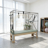 Machine de Pilates Cadillac en bois professionnelle avec certificat CE |   Table trapèze écologique pour studio et centre de réadaptation