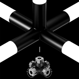 Système d'éclairage sur rail magnétique LED linéaire intelligent 5MM <span class=keywords><strong>DALI</strong></span> 0-10V 2.4G 3CCT réglable pour décoration, showroom, armoire, étagère - Product Image 3