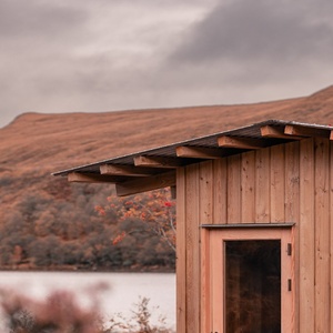 Sauna per Terapia del Calore e Recupero per 5 Persone in Cedro Rosso Canadese 18-65 ° Temperatura regolabile a C - Product Image 4