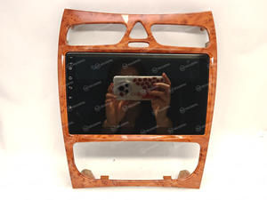 9 pouces vente chaude nouveau cadre Fascia Navigation stéréo autoradio Fascia panneau tableau de bord cadre pour Benz <span class=keywords><strong>CLK</strong></span>-CLASS <span class=keywords><strong>W209</strong></span> 2002-2006 - Product Image 3