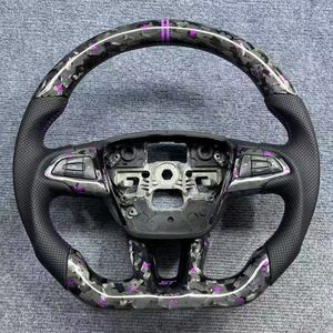 Modificación de <span class=keywords><strong>Volante</strong></span> de Fibra de Carbono Real para <span class=keywords><strong>Ford</strong></span> <span class=keywords><strong>Focus</strong></span> ST RS <span class=keywords><strong>MK2</strong></span> MK3 MK4 2016 - Product Image 2