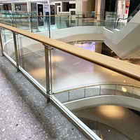 Système de main courante de sécurité en acier inoxydable pour les escaliers et les balcons d'hôtel - Design moderne, installation facile