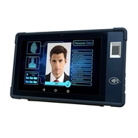 Precio de fábrica Android Industrial biométrico FAP20 escáner de huellas dactilares tableta resistente Android 14 Tablet PC con lector de huellas dactilares