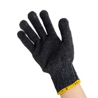 Guantes de Ensamblaje para Industria Ligera, Forro de Algodón, Puntos de PVC, Transpirables