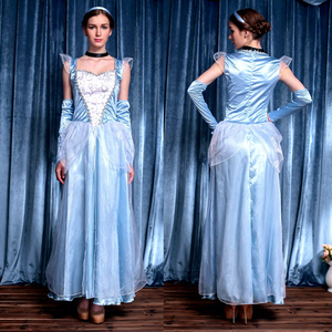 Disfraz de Halloween de <span class=keywords><strong>Princesa</strong></span> Echo para Cosplay, Vestido de Algodón de Blancanieves para Adultos, Juego de Roles - Product Image 2