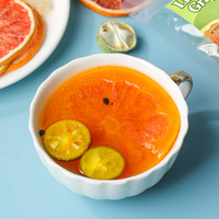 Mélange de fruits secs personnalisé : Thé citron vert, fruit de la passion et pamplemousse sans caféine, idéal pour l'hydratation quotidienne et la relaxation, service privé OEM