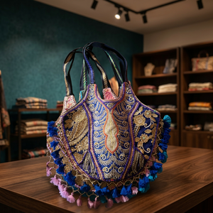 Sacs à main en cuir véritable légers, imperméables, écologiques, de style indien traditionnel, à la mode, grande capacité, prix d'usine - Product Image 1
