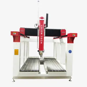 New Design 1325 Foam Mold CNC Router 4 Axis 3D Staute Carving Milling Machine With High Z Axis