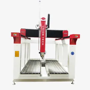 Ván ép EPS Bọt Polysyrene Nhôm Xốp 4 Trục CNC Máy Phay CNC Router