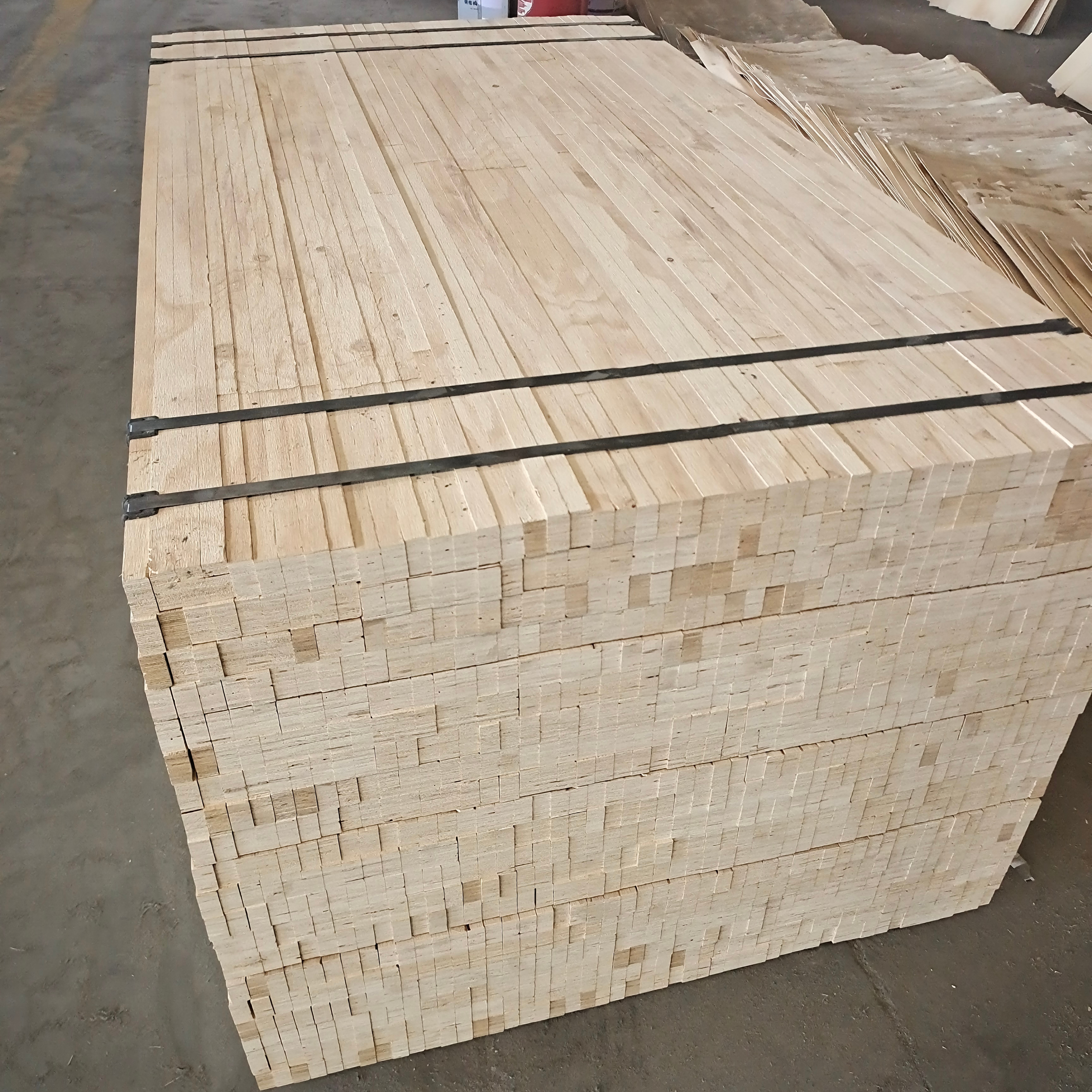 Высокое качество 2x4x8 Строительная сосновая древесина chene LVL 2x6 дубовая древесина фанера доска для строительных лесов дерево LVL