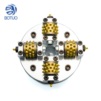 Disque abrasif en carbure de tungstène de secteur de Francfort, diamètre 10 mm, dureté moyenne, segments de rouleau de marteau-burineur OEM pour meuleuse d'angle