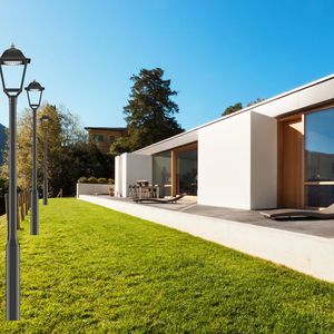 Round <strong>Pole</strong> Outside Outdoor Out <strong>Door</strong> Classical Type 30w 40w 60w 90w <strong>Lights</strong> Led Post Top Spot <strong>Light</strong> Garden - Product Image 6